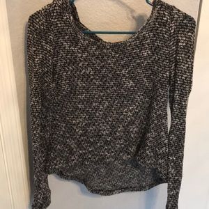 Crop top sweater